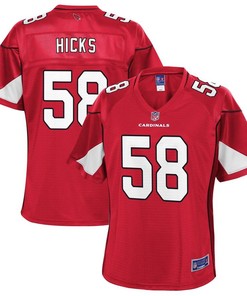 Jordan Hicks Arizona Cardinals Nfl Pro Line Womens Team Player Jersey - Cardinal - Robokeg