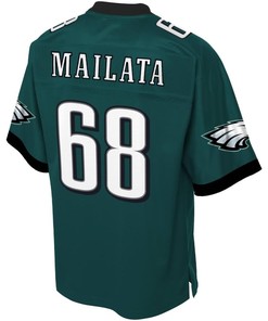 Jordan Mailata Philadelphia Eagles Nfl Pro Line Game Jersey - Midnight Green - Robokeg