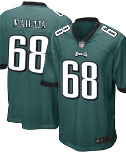 Jordan Mailata Philadelphia Eagles Nike Game Jersey - Green - Robokeg
