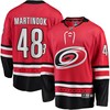 Jordan Martinook Carolina Hurricanes Fanatics Branded Home Breakaway Player Jersey - Red Nhl - Robokeg