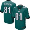 Jordan Matthews Philadelphia Eagles Nike Game Jersey - Midnight Green - Robokeg