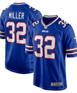 Jordan Miller Buffalo Bills Game Player Jersey - Royal Nfl - Robokeg