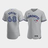 Jordan Romano 68 Toronto Blue Jays Gray Road Jersey - Robokeg
