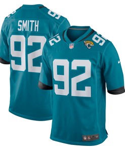 Jordan Smith Jacksonville Jaguars Game Jersey - Teal Nfl - Robokeg