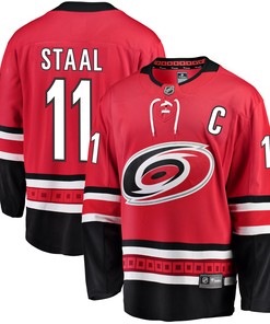 Jordan Staal Carolina Hurricanes Fanatics Branded Breakaway Player Jersey - Red Nhl - Robokeg