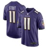 Jordan Stout Baltimore Ravens Player Game Jersey - Purple Nfl - Robokeg