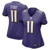 Jordan Stout Baltimore Ravens Womens Player Game Jersey - Purple Nfl - Robokeg