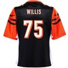 Jordan Willis Cincinnati Bengals Nfl Pro Line Womens Player Jersey - Black - Robokeg