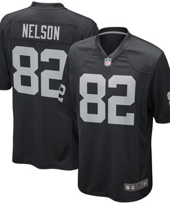 Jordy Nelson Las Vegas Raiders Nike Game Jersey - Black - Robokeg