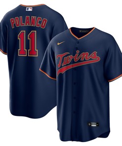 Jorge Polanco Minnesota Twins Alternate Replica Player Name Jersey - Navy Mlb - Robokeg