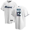 Jorge Soler 12 Miami Marlins Home Jersey - White Jersey - Robokeg