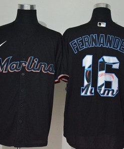Jos Fern Ndez 16 2020 Mlb Black Jersey - Robokeg