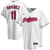 Jose Ramirez #11 2020 Mlb White Jersey - Robokeg