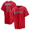 José Ramírez 11 Cleveland Guardians Alternate Player Jersey - Red - Robokeg