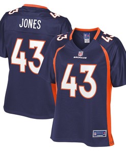 Joseph Jones Denver Broncos Nfl Pro Line Womens Alternate Player Jersey - Navy - Robokeg