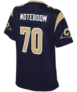 Joseph Noteboom Los Angeles Rams Nfl Pro Line Womens Player Jersey - Navy - Robokeg