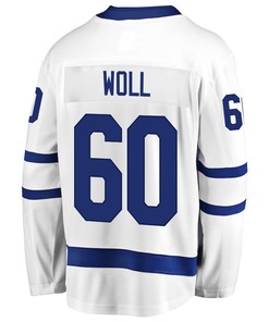 Joseph Woll 60 Toronto Maple Leafs Stanley Cup 2023 Playoffs Patch Away Breakaway Men Jersey - White - Robokeg