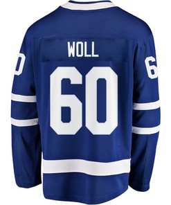 Joseph Woll 60 Toronto Maple Leafs Stanley Cup 2023 Playoffs Patch Home Breakaway Men Jersey - Blue - Robokeg