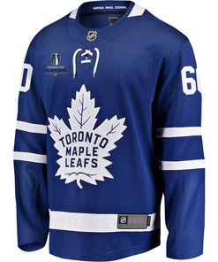 Joseph Woll 60 Toronto Maple Leafs Stanley Cup 2023 Playoffs Patch Home Breakaway Men Jersey - Blue - Robokeg