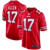 Josh Allen Buffalo Bills Alternate Game Player Jersey - Red Nfl - Robokeg