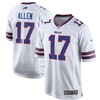 Josh Allen Buffalo Bills Game Player Jersey White Nfl - Robokeg