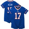 Josh Allen Buffalo Bills Newborn & Infant Romper Jersey - Royal Nfl - Robokeg