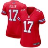Josh Allen Buffalo Bills Womens Alternate Game Player Jersey Red Nfl - Robokeg