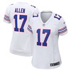 Josh Allen Buffalo Bills Womens Alternate Player Game Team Jersey - White Nfl - Robokeg