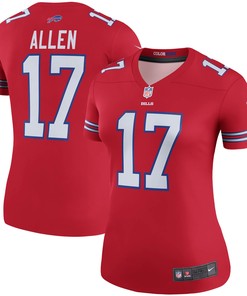 Josh Allen Buffalo Bills Womens Color Rush Legend Player Jersey - Red Nfl - Robokeg