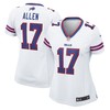 Josh Allen Buffalo Bills Womens Game Player Jersey - White Nfl - Robokeg