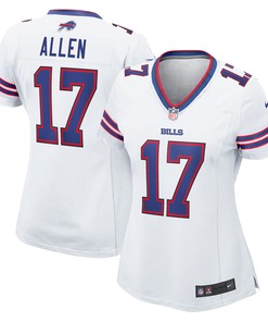 Josh Allen Buffalo Bills Womens Game Player Jersey - White Nfl - Robokeg