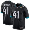 Josh Allen Jacksonville Jaguars Game Player Jersey - Black Nfl - Robokeg