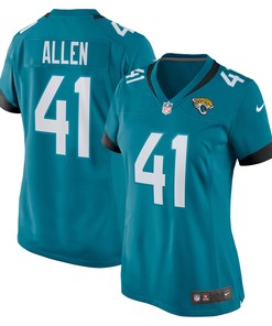 Josh Allen Jacksonville Jaguars Womens Game Jersey - Teal Nfl - Robokeg