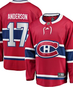 Josh Anderson Montreal Canadiens Fanatics Branded Breakaway Player Jersey - Red Nhl - Robokeg