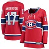Josh Anderson Montreal Canadiens Fanatics Branded Womens Breakaway Player Jersey - Red Nhl - Robokeg