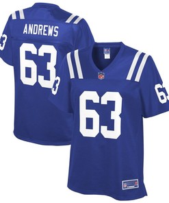 Josh Andrews Indianapolis Colts Nfl Pro Line Womens Player Jersey - Royal - Robokeg