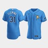 Josh Fleming 31 Tampa Bay Rays Light Blue Alternate Jersey - Robokeg