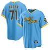 Josh Hader Milwaukee Brewers 2022 City Connect Replica Player Jersey - Powder Blue Mlb - Robokeg