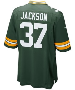 Josh Jackson Green Bay Packers 2018 Nfl Draft Pick Game Jersey - Green - Robokeg