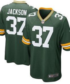 Josh Jackson Green Bay Packers Game Player Jersey - Green Nfl - Robokeg