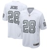 Josh Jacobs Las Vegas Raiders Alternate Game Jersey - White Nfl - Robokeg