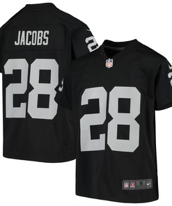 Josh Jacobs Las Vegas Raiders Game Jersey Black Nfl - Robokeg