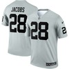 Josh Jacobs Las Vegas Raiders Inverted Legend Jersey - Silver Nfl - Robokeg