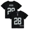 Josh Jacobs Las Vegas Raiders Toddler Game Jersey - Black Nfl - Robokeg