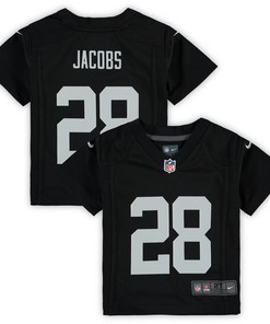 Josh Jacobs Las Vegas Raiders Toddler Game Jersey - Black Nfl - Robokeg