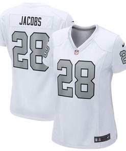 Josh Jacobs Las Vegas Raiders Womens Alternate Game Player Jersey White Nfl - Robokeg