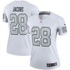 Josh Jacobs Las Vegas Raiders Womens Color Rush Legend Player Jersey - White Nfl - Robokeg