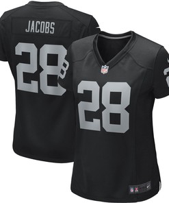 Josh Jacobs Las Vegas Raiders Womens Game Player Jersey Black Nfl - Robokeg