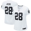 Josh Jacobs Las Vegas Raiders Womens Player Game Team Jersey - White Nfl - Robokeg