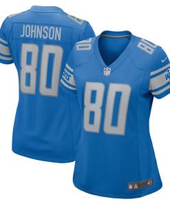 Josh Johnson Detroit Lions Womens Player Game Jersey - Blue Nfl - Robokeg